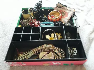 Boite bijoux garnie