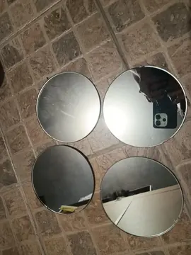 Lot de 4 petits miroirs