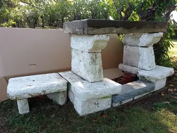 Pierres habillage cheminée