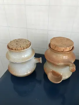 pots à olives et cornichons