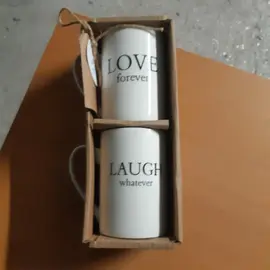 Lot de 2 mugs