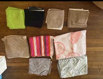 serviettes de bain