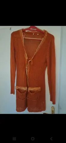 Gilet femme orange 42