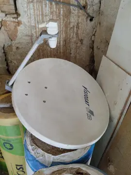 parabole, jamais utilisée.