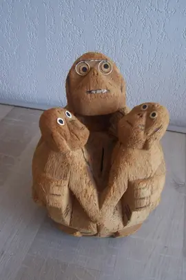 Déco singes noix de coco