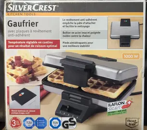 gaufrier marque silvercrest