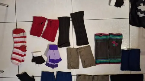 guêtres, manchons, mitaines