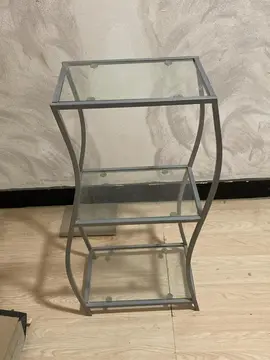 étagère verre