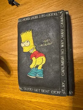 porte-feuille Bart Simpson