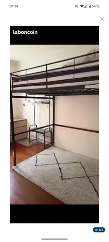 mezzanine + matelas
