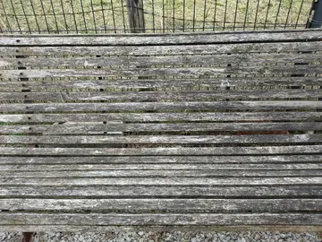 Banc en bois