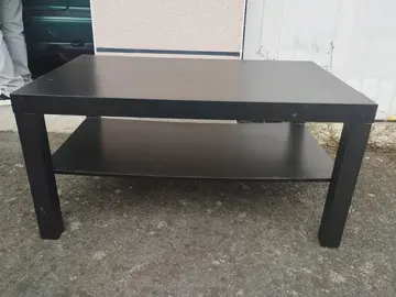 Table bois noir