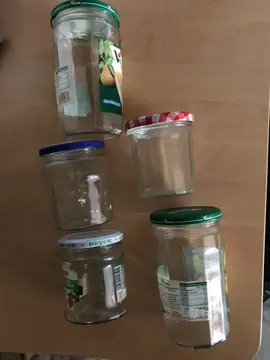 POTS EN VERRE