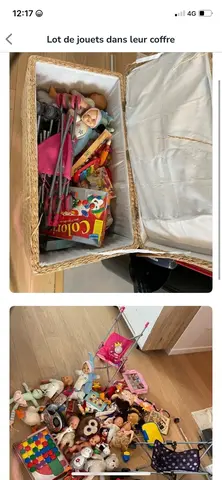 coffre avec ses jouets