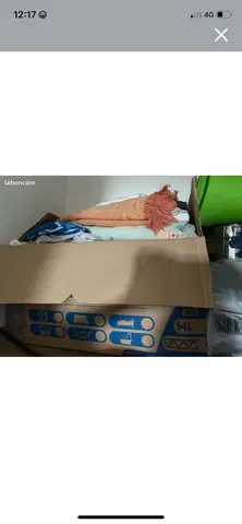 lot literie plusieurs tailles