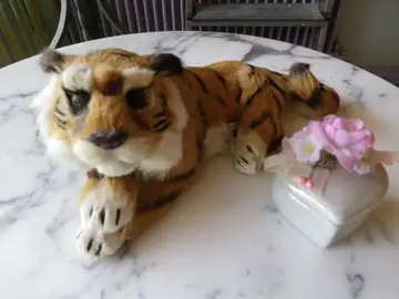 Tigre asiatique de décoration Vintage