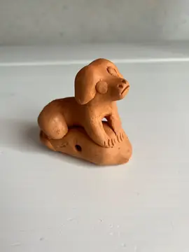 sifflet flûte en terre cuite