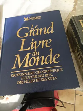 le grand livre du monde dictionnaire géographique illustrés des pays des villes et sites