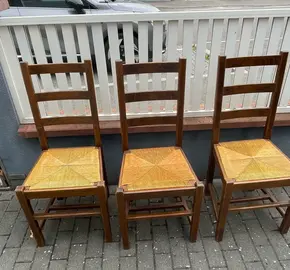 lot de 3 chaises