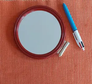 miroir 2 faces