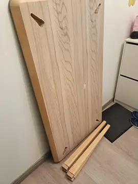 table bois et ciment