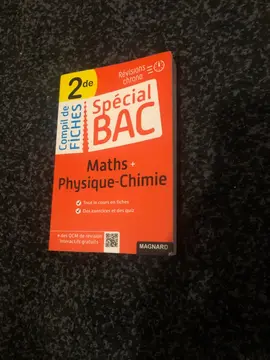 livre fiche bac
