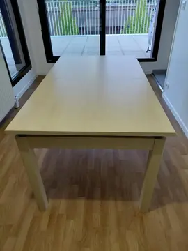 Table avec rallonge