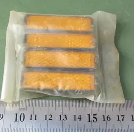 4 catadioptres pour pédales