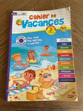 cahier CM1