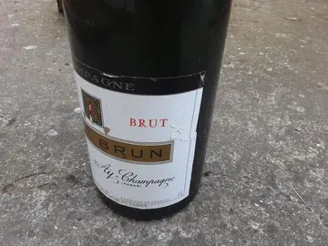 Grosse bouteille pour décoration