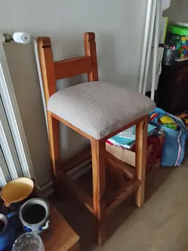 chaise haute de bar