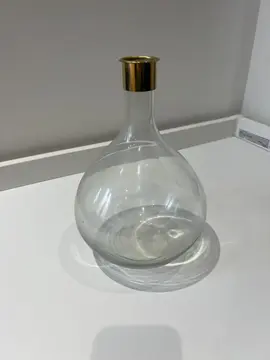 vase vert et or