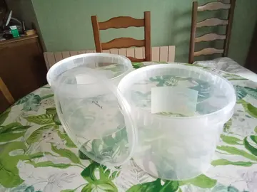Seaux plastiques