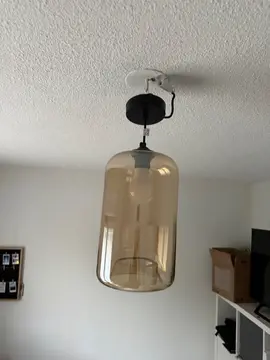 suspension en verre teinté