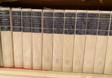 collection complète des 20 volumes de l'Encyclopédie Universalis des années 80