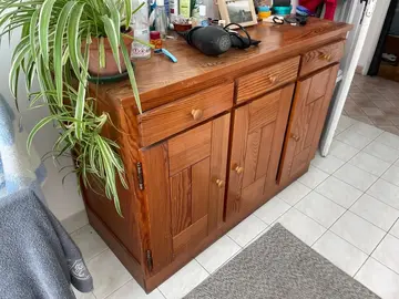 buffet en bois