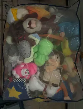 gros sac de peluches