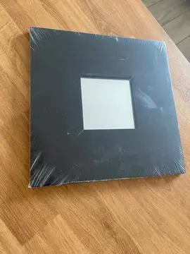 miroir déco bois noir
