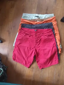 lot de 4 bermudas en toile, tailles 44/46