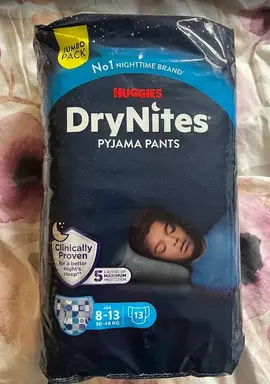 Couches DryNites enfant 30 à 48kg