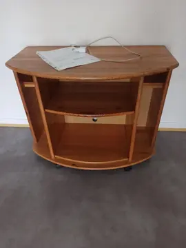 table télé en bois