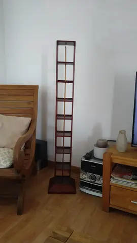 porte CD en bois