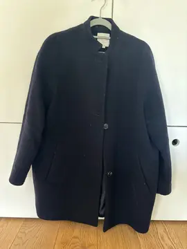 manteau bleu marine cyrillus