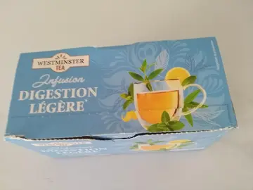 Deux boîtes d'infusion