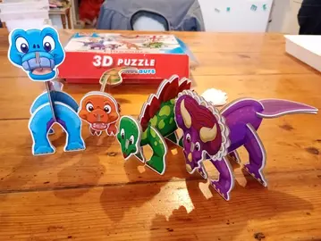 Puzzle 3D dinosaures