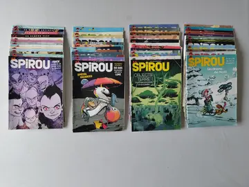 Lot magazines Spirou - iintégrale année 2019