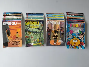 Lot magazines Spirou : année 2021
