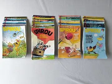 Lot magazines Spirou : année 2023