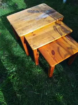 tables gigognes à restaurer