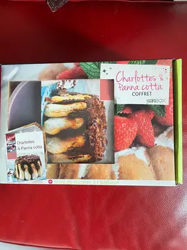 coffret charlotte et panna cotta